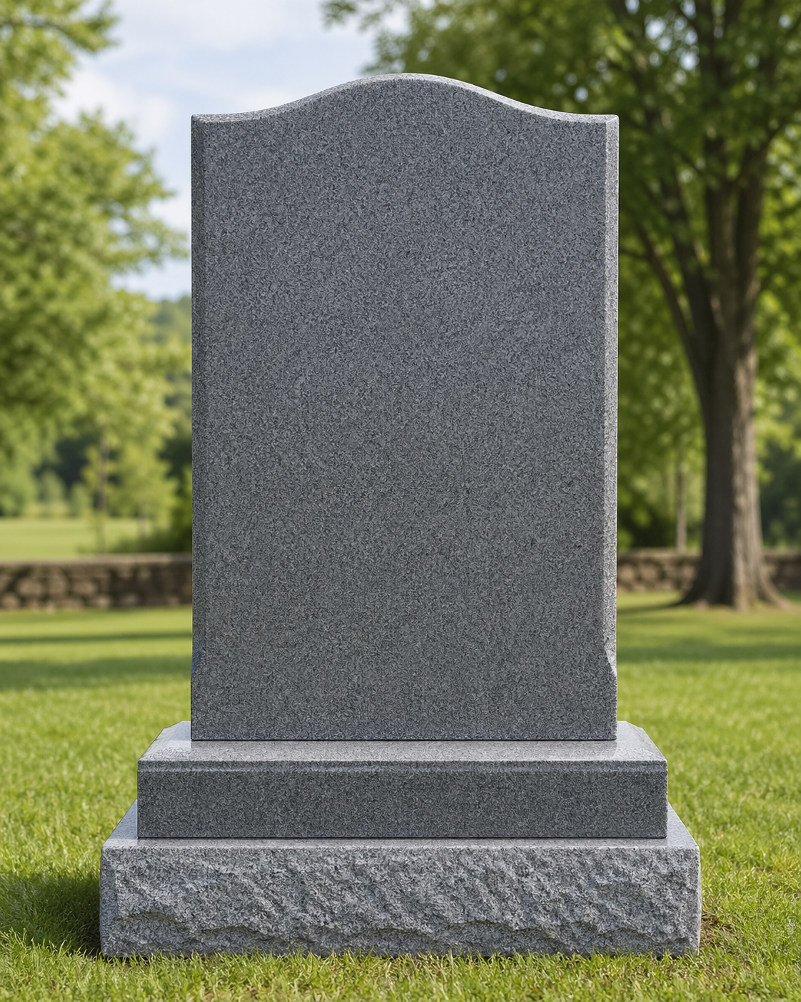 granite Headstone Design hand-carved by Etching Design Guide in NJ — image 2